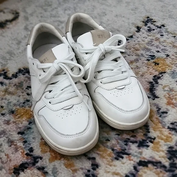 Madewell Shoes Madewell Court Leather Sneakers In Size 65